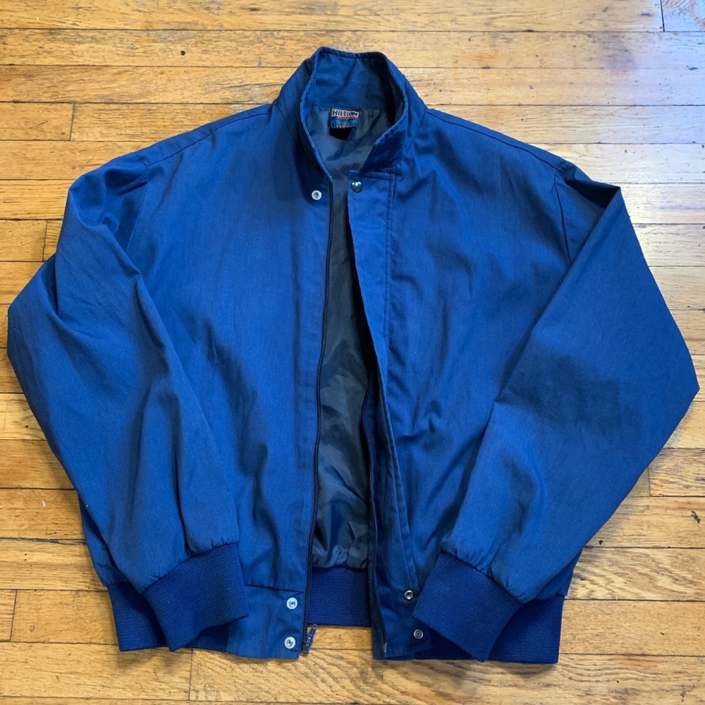 1980’s Hilton Active Wear Medium Weight Bomber